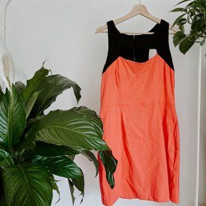 Betsey Johnson Pink and Black Sleeveless Dress